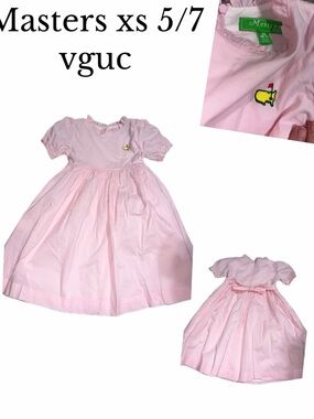 Masters collection girls dress pink